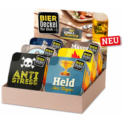 Bierdeckel La Vida für Dich Männer Geschenke Spruch Anti Stress