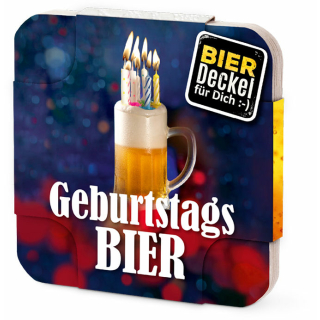 Bierdeckel La Vida für Dich Männer Geschenke Spruch Geburtstags Bier