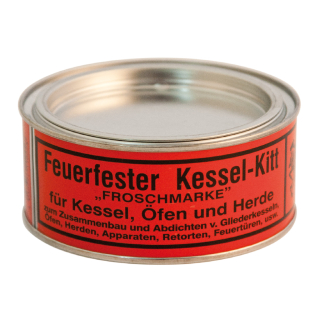 FERMIT 11001 Feuerfester Kesselkitt Froschmarke 500 g Dose