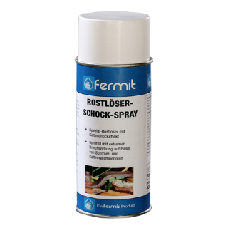 FERMIT 70284 Rostlöser Schock Spray 400 ml schnelle Rostlockerung einfaches Rostlösen